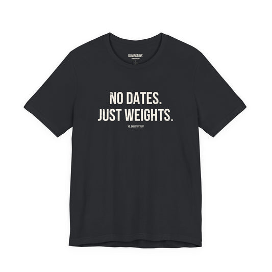 NO DATES. JUST WEIGHTS.